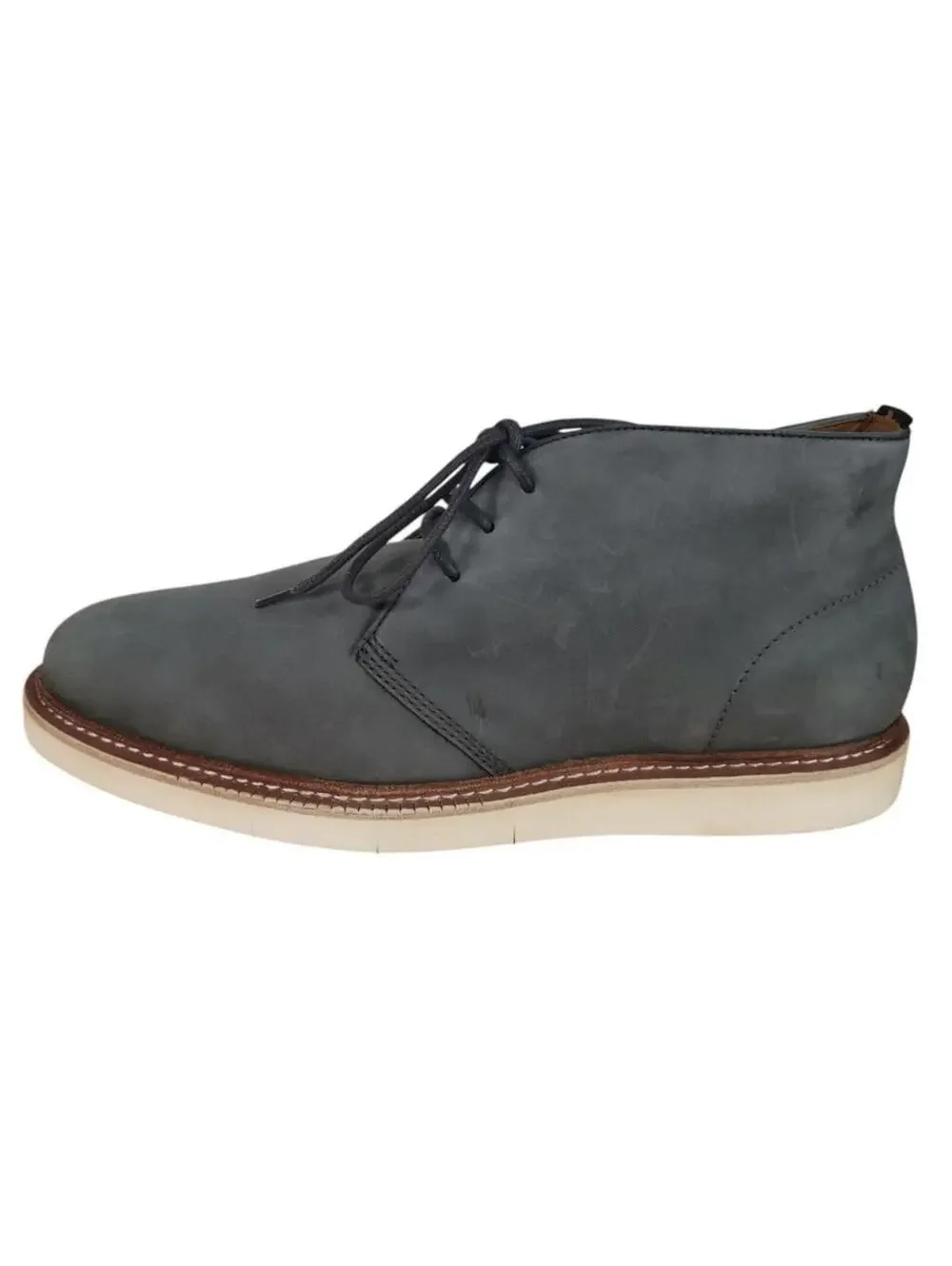 Cole Haan Tanner‎ Chukka Leather Boots Magnetic Nubuck Men's Size 8M C26294 NWB